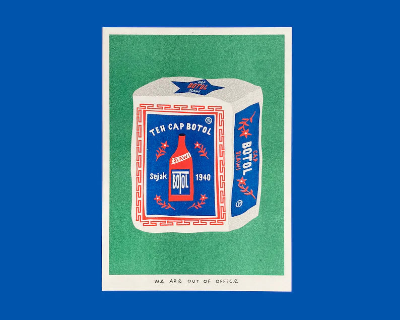We Are Out of Office Risograph Prints