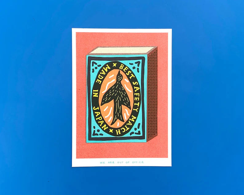 We Are Out of Office Risograph Prints