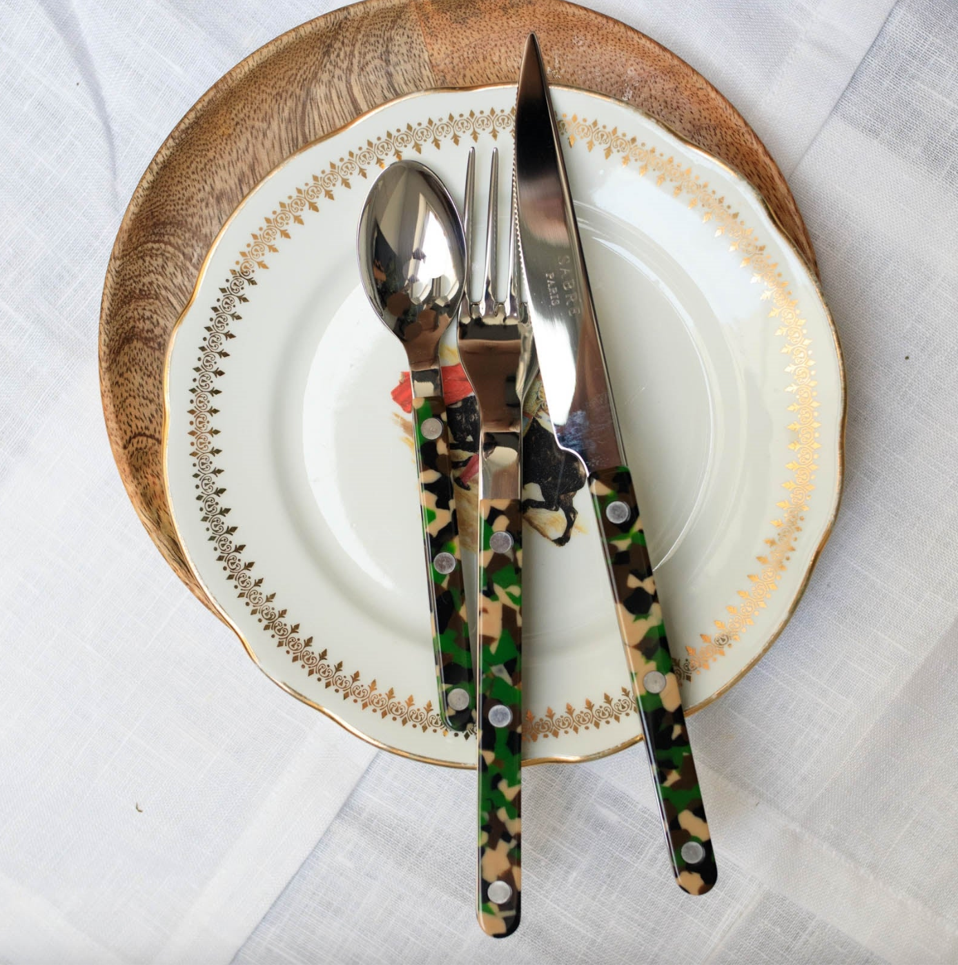 Sabre Bistrot 3 Piece Flatware Set