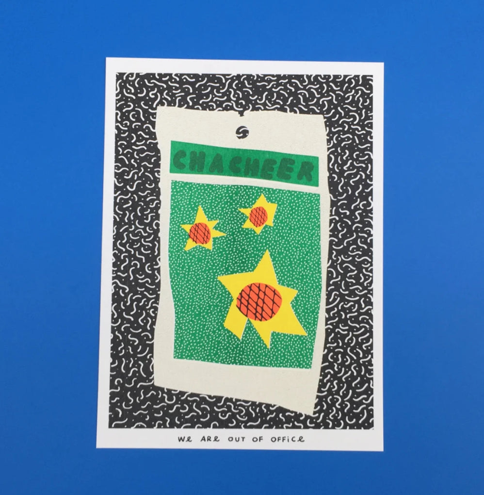 We Are Out of Office Risograph Prints