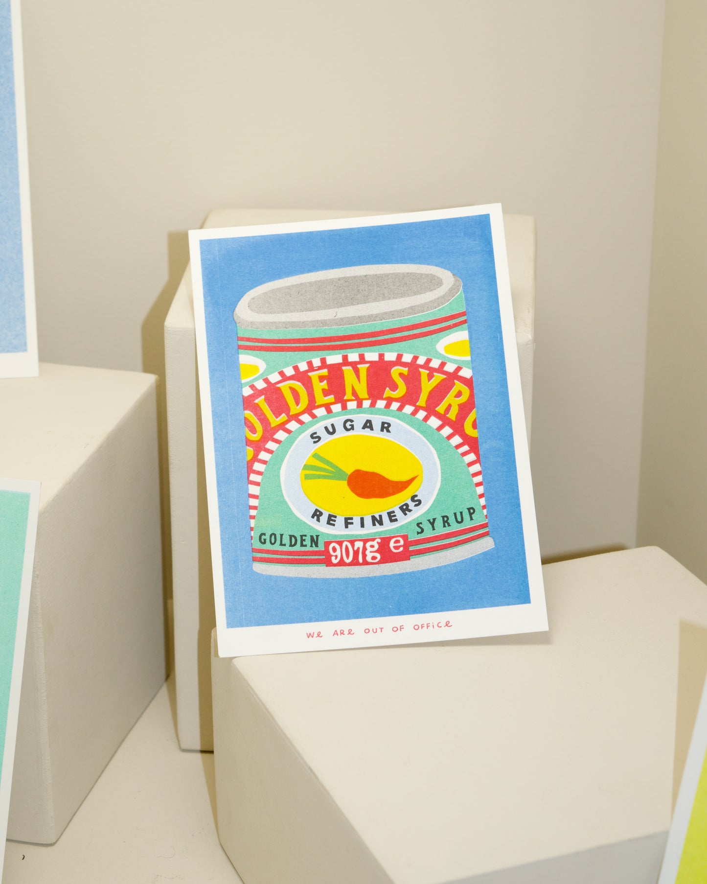 We Are Out of Office Risograph Prints