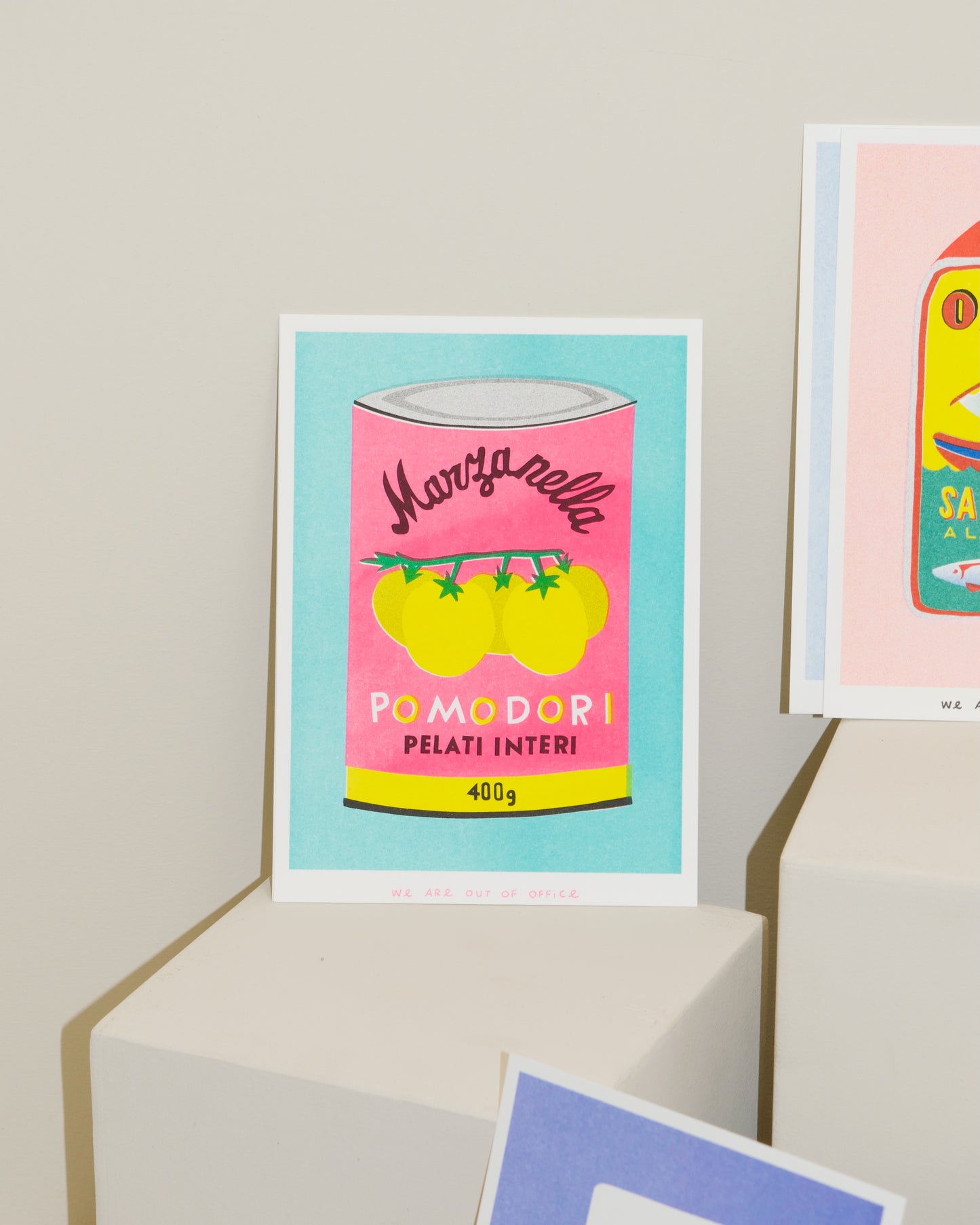 We Are Out of Office Risograph Prints
