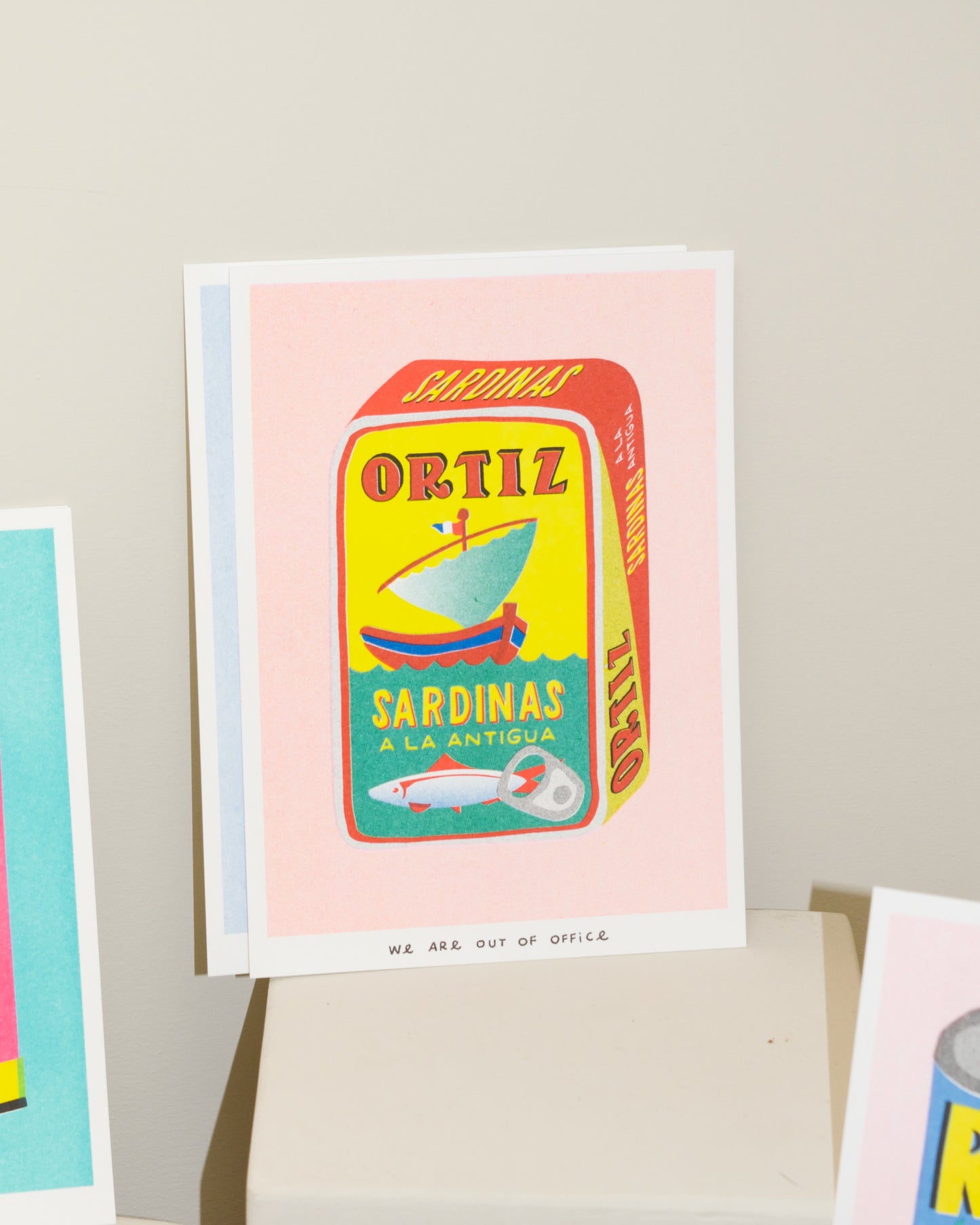 We Are Out of Office Risograph Prints