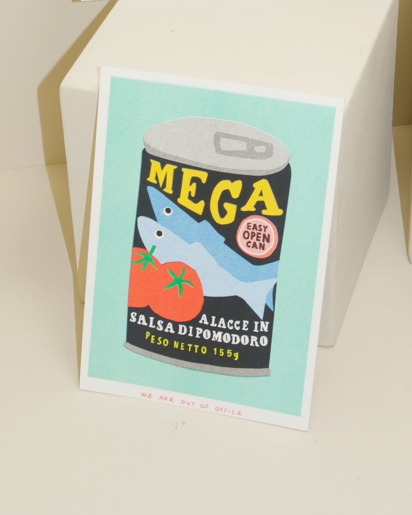 We Are Out of Office Risograph Prints