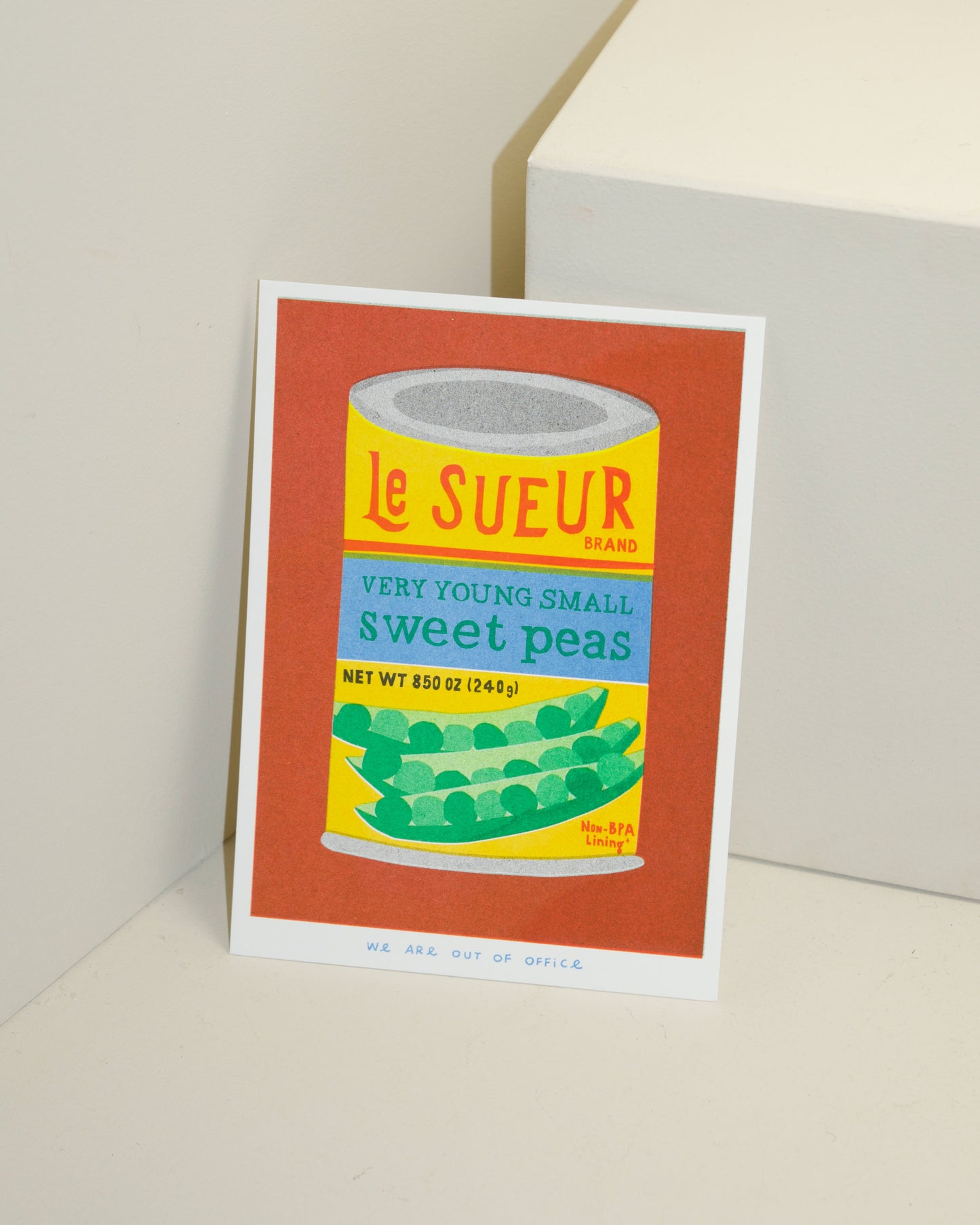 We Are Out of Office Risograph Prints