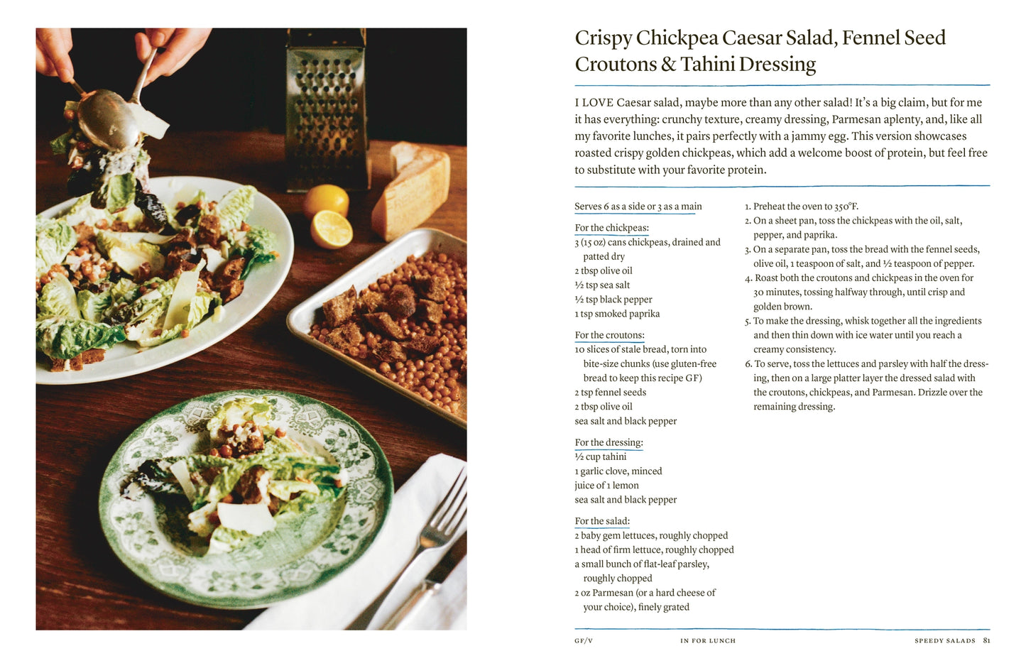 In for Dinner Cookbook