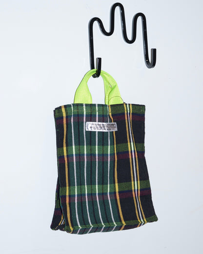 Plaid Document Bag