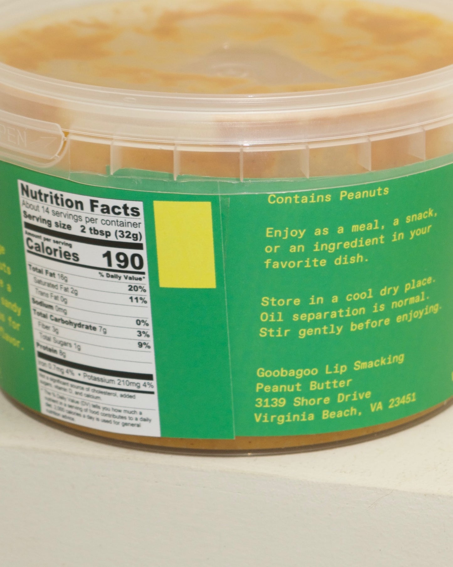 Goobagoo Peanut Butter