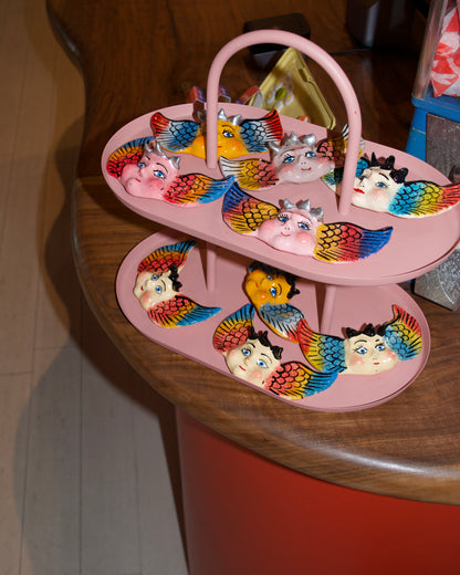 Mexican Ceramic Cherub Angel