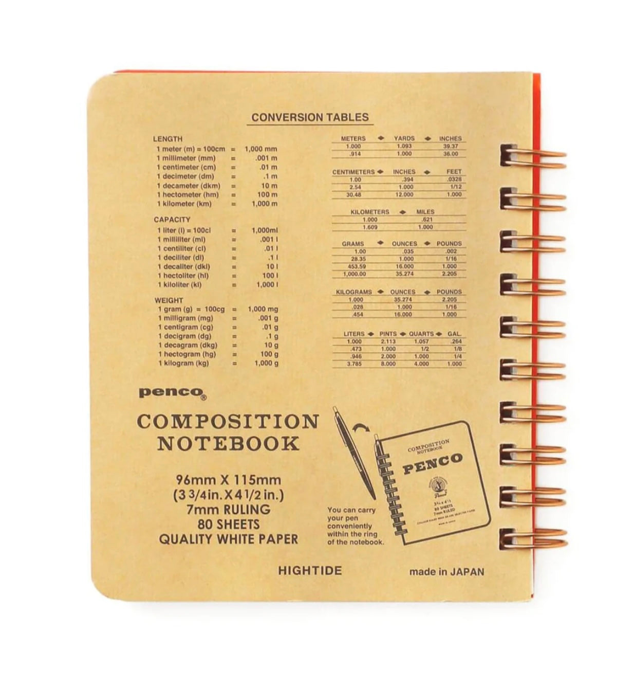 Small Coil Notebook by Penco