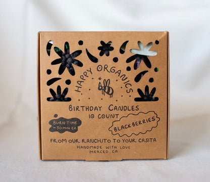 Blackberry Birthday Candles (10)