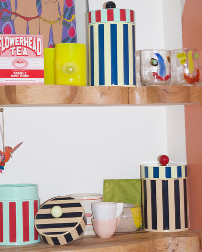 Striped Canisters