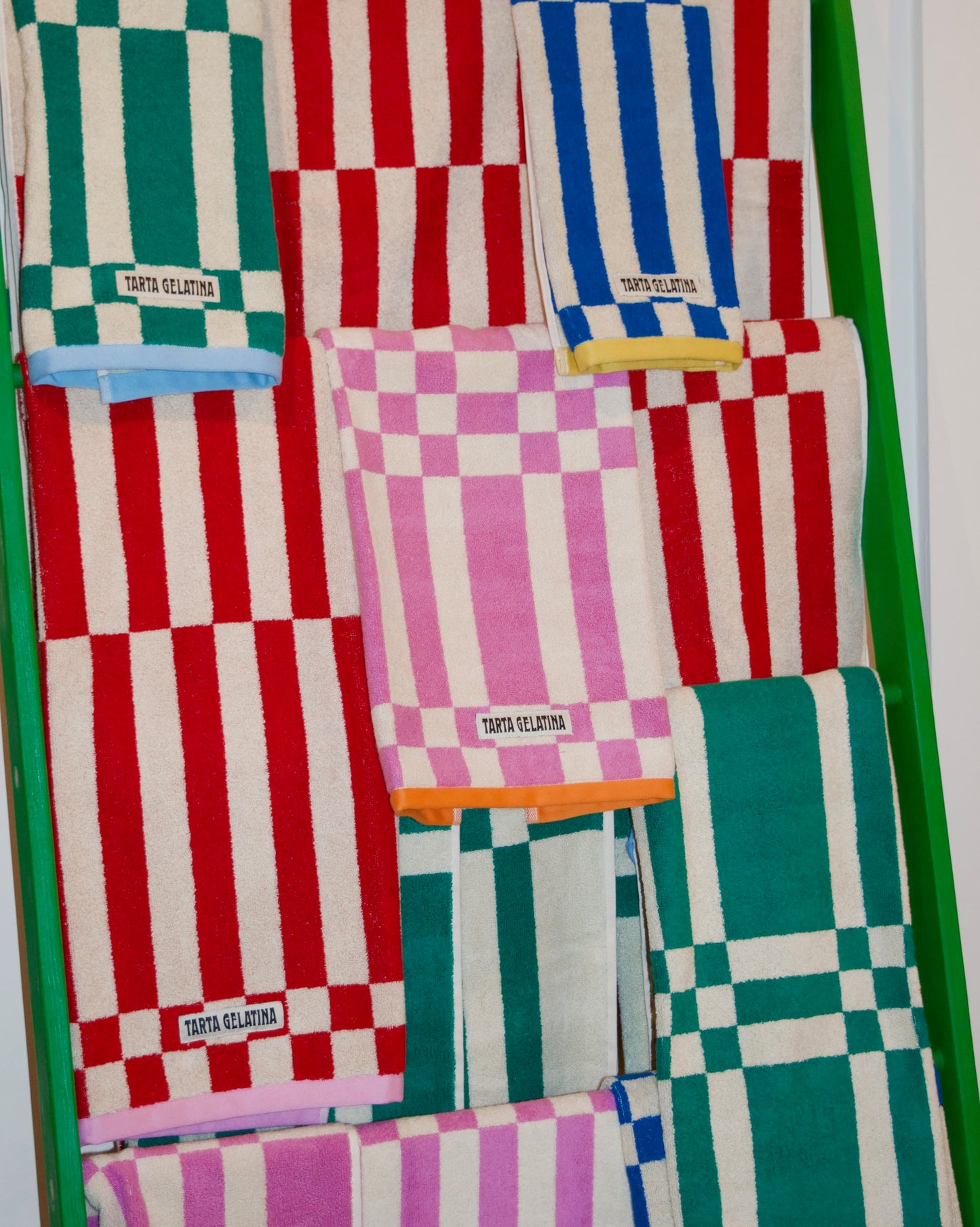 Clubhouse Stripe Bath Towels
