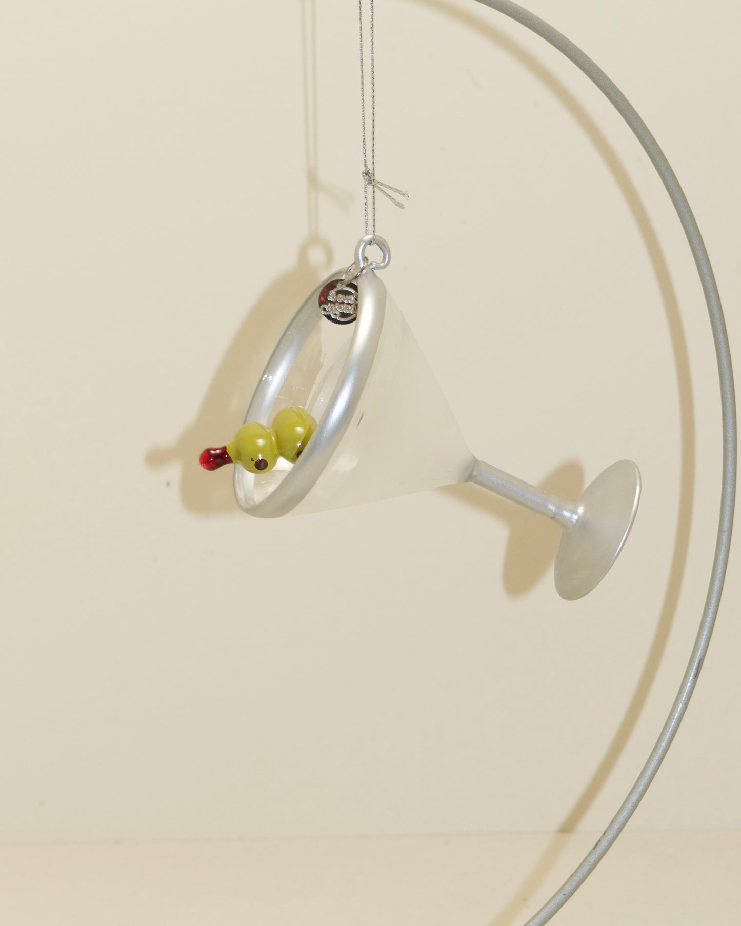 Martini Holiday Ornament