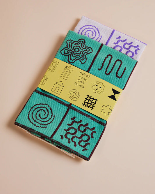 Dusen Dusen Icons Dish Towel Set