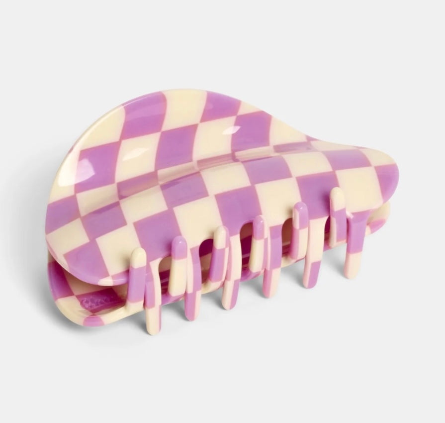 Checker Hair Claw