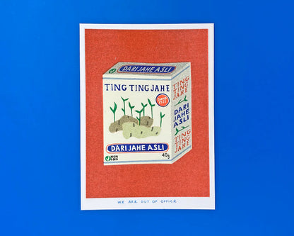 We Are Out of Office Risograph Prints