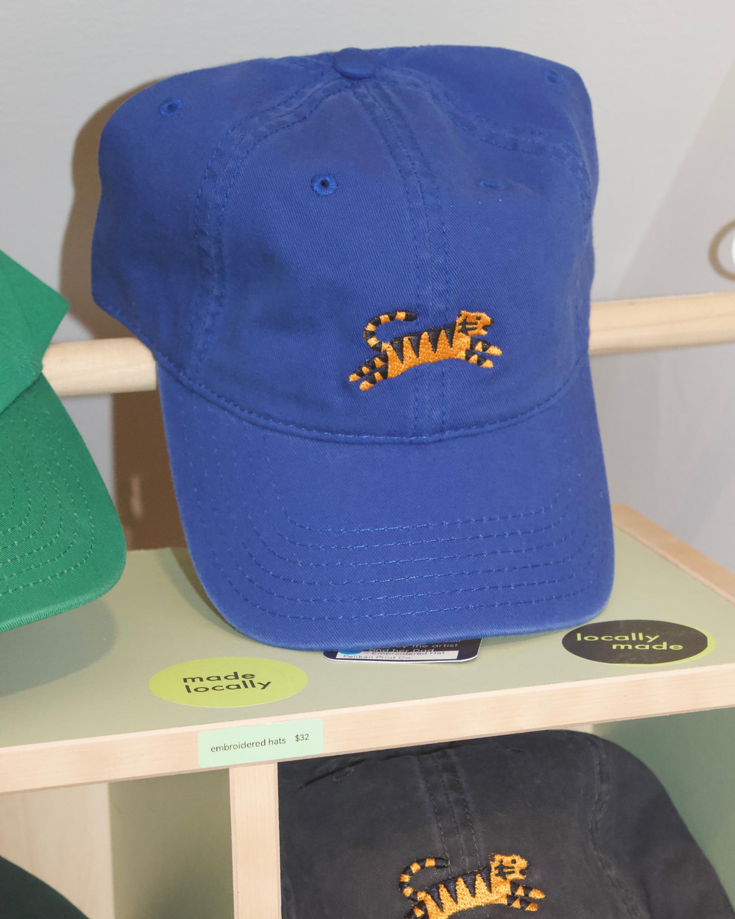Embroidered Tiger Hat