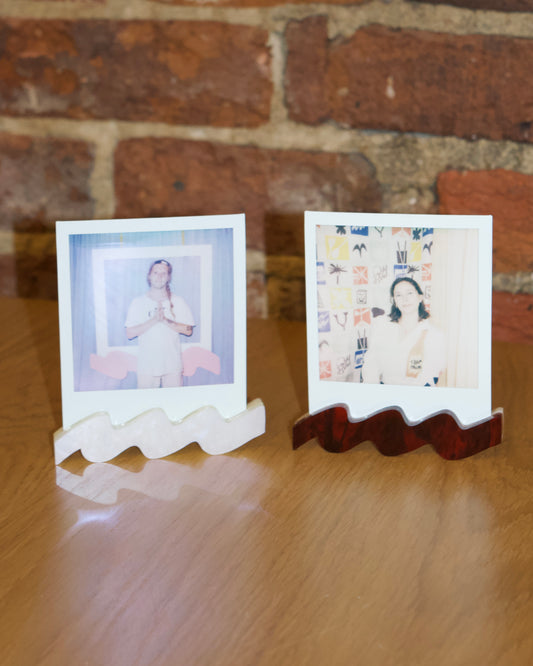 polaroid squiggle stand | special edition