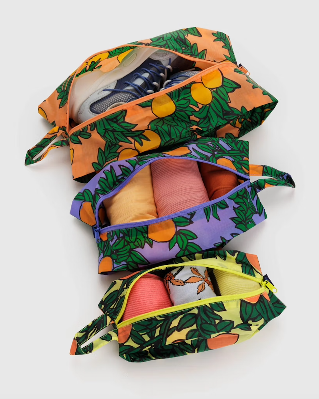 Baggu 3D Zip Pouch Set