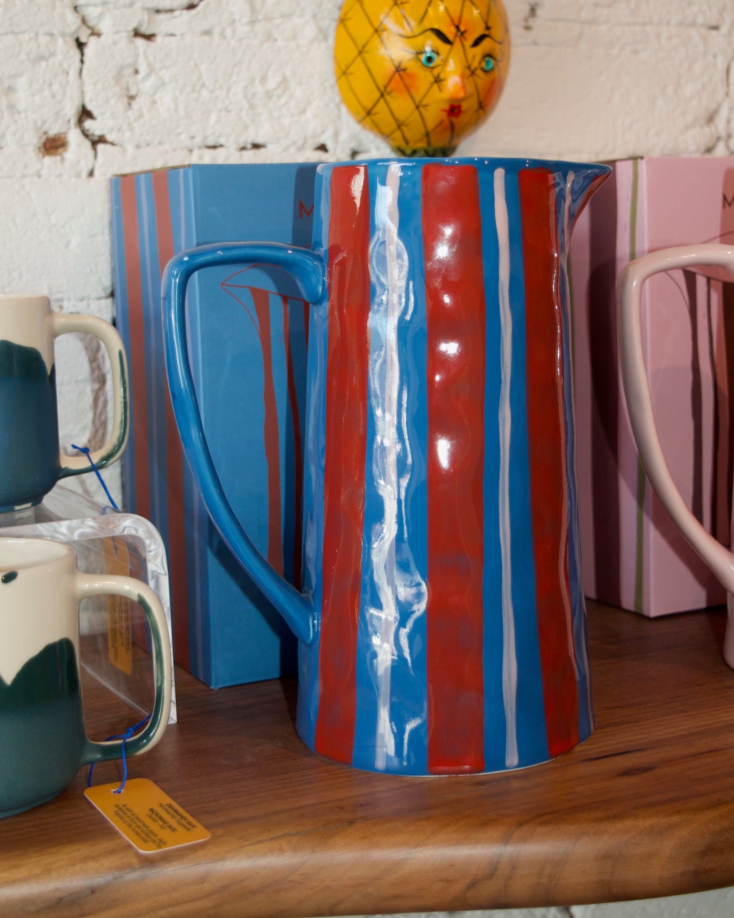 Striped Jug