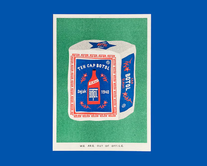 We Are Out of Office Risograph Prints