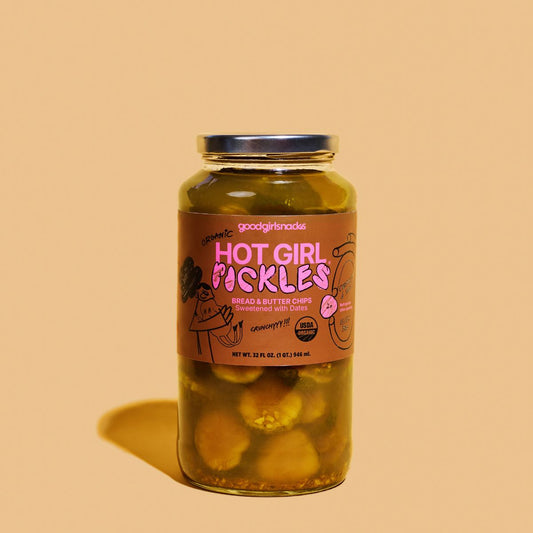 Hot Girl Pickles Bread and Butter Chips