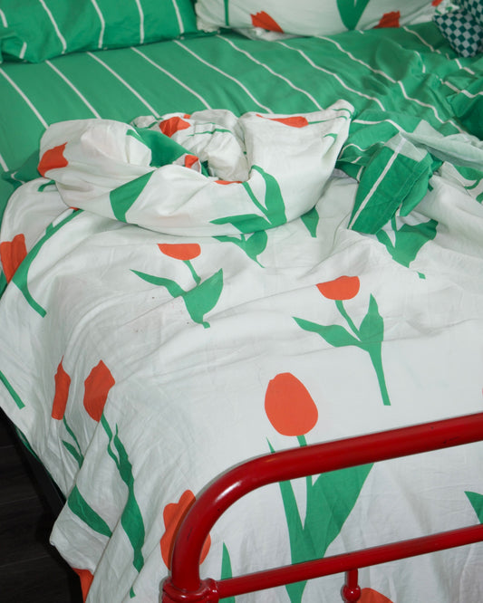 Dusen Dusen Tulip Duvet Set
