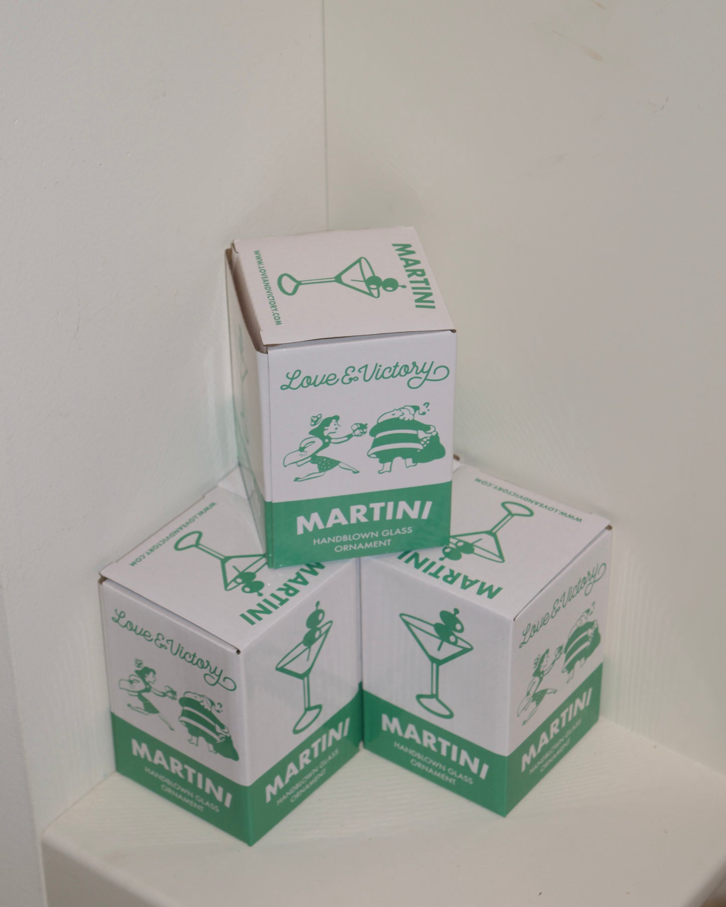 Martini Holiday Ornament