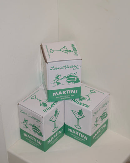 Martini Holiday Ornament