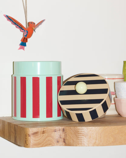 Striped Canisters