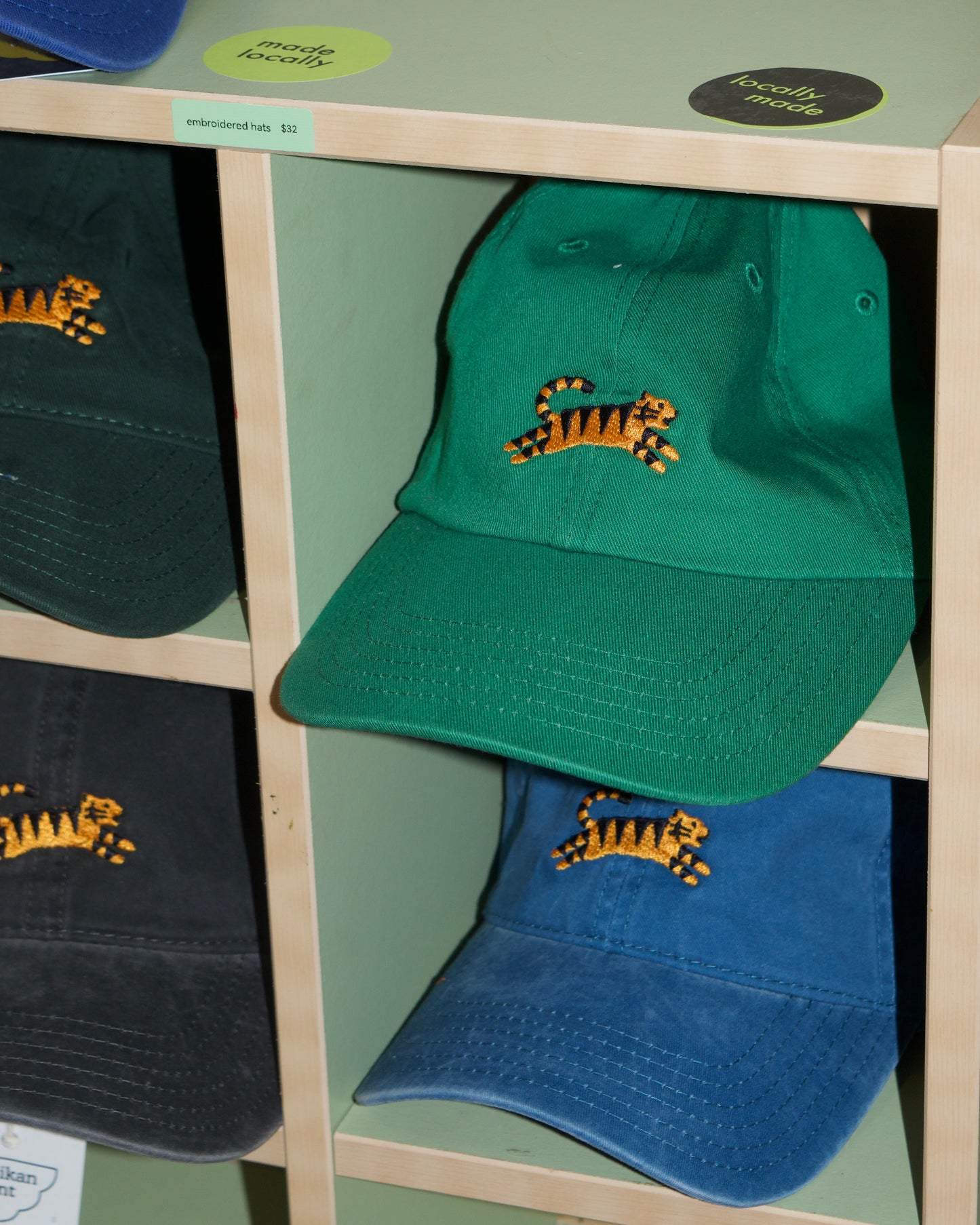 Embroidered Tiger Hat