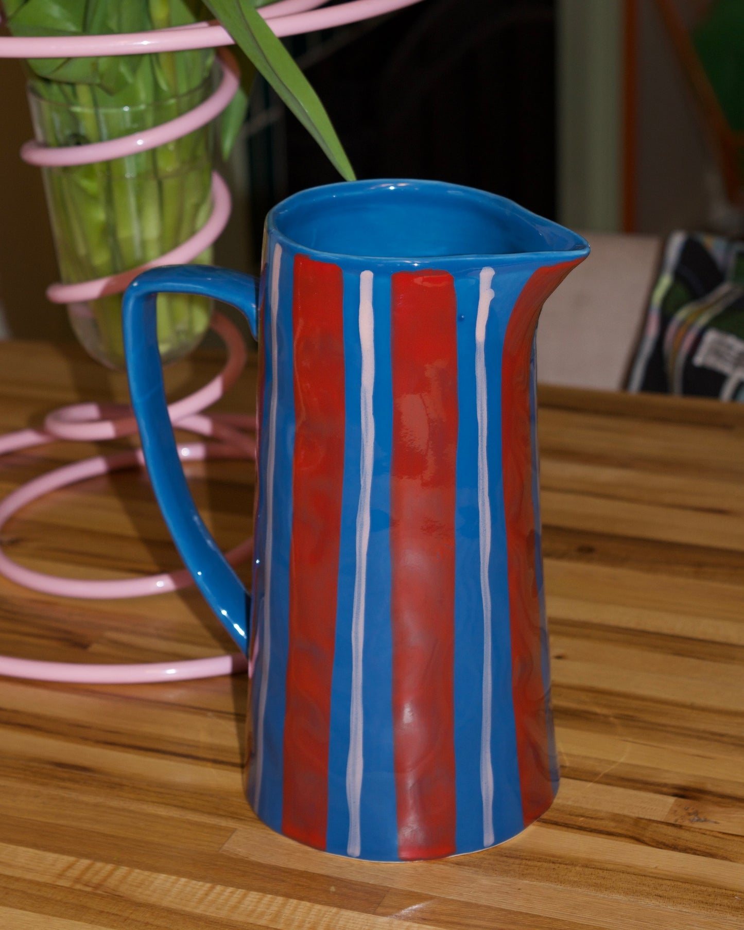 Striped Jug
