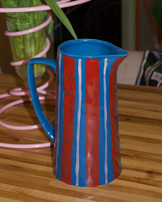 Striped Jug