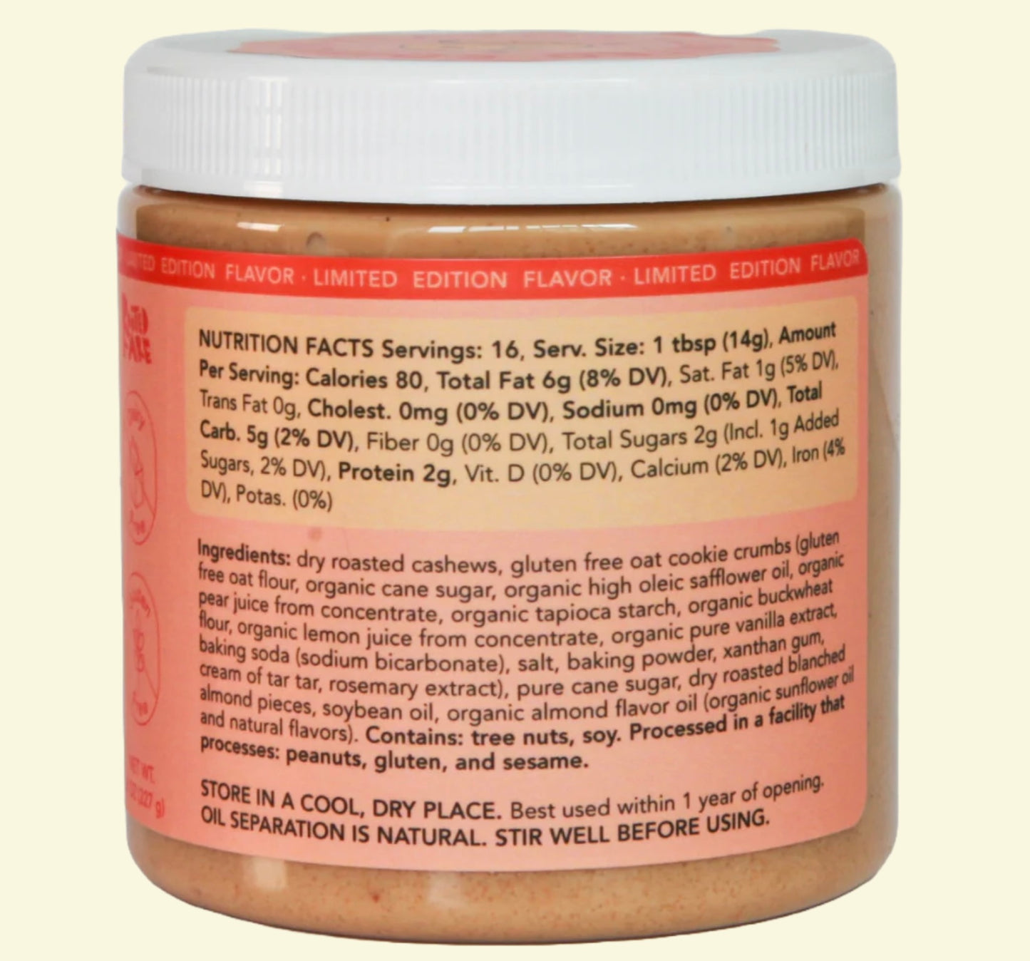 Chinese Almond Cookie Butter