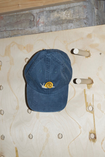 Embroidered Snail Kids Hat