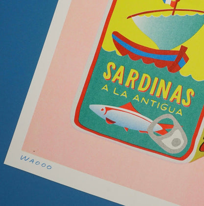 We Are Out of Office Risograph Print (large)