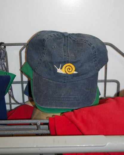 Embroidered Snail Kids Hat
