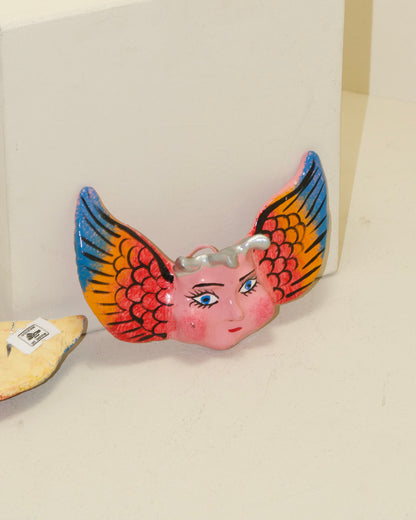 Mexican Ceramic Cherub Angel