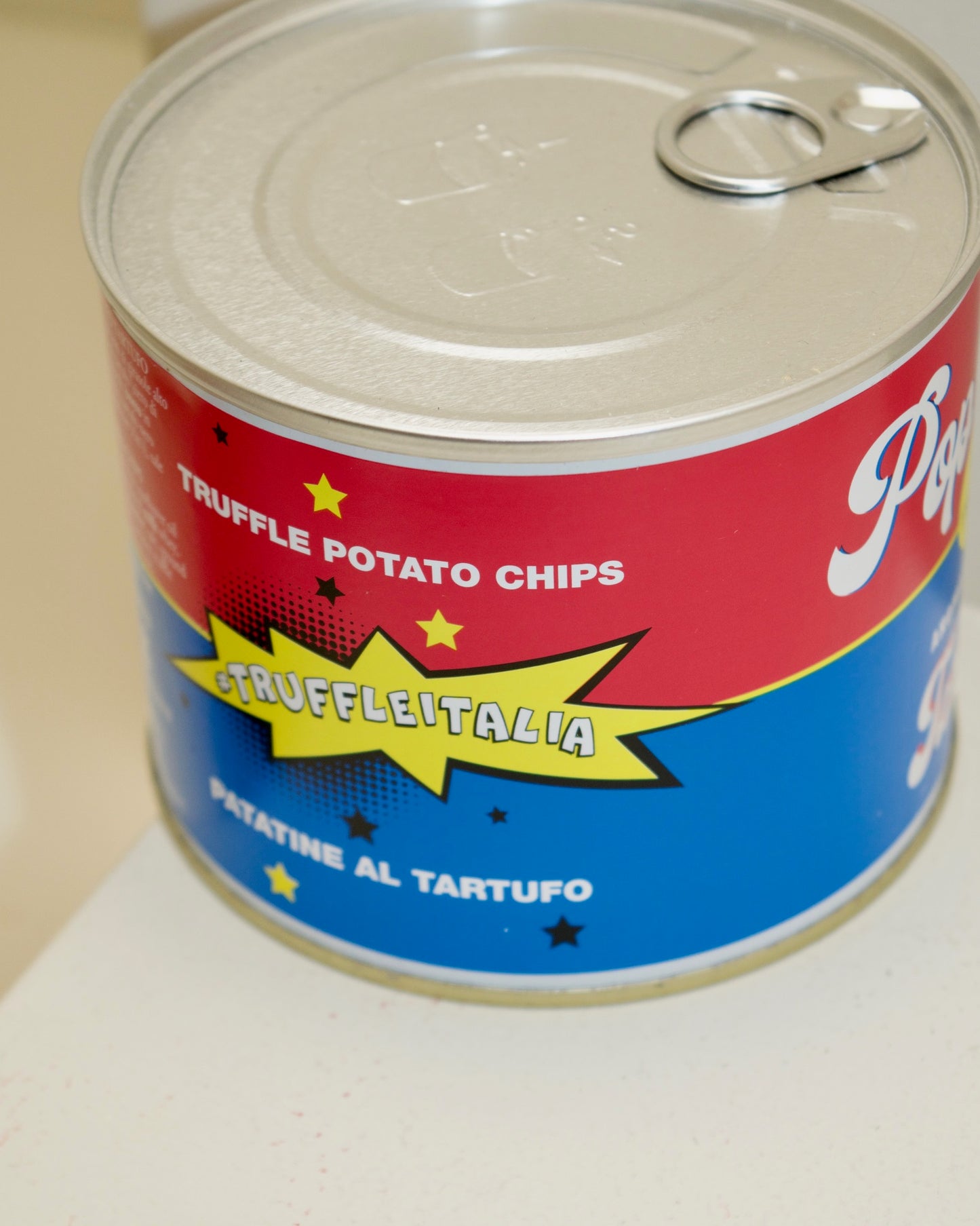 Tartufo Pop Chips Truffle Potato Chip Tin