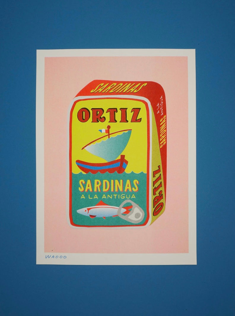 We Are Out of Office Risograph Print (large)