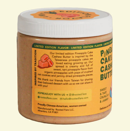 Pineapple Cake Cashew Butter