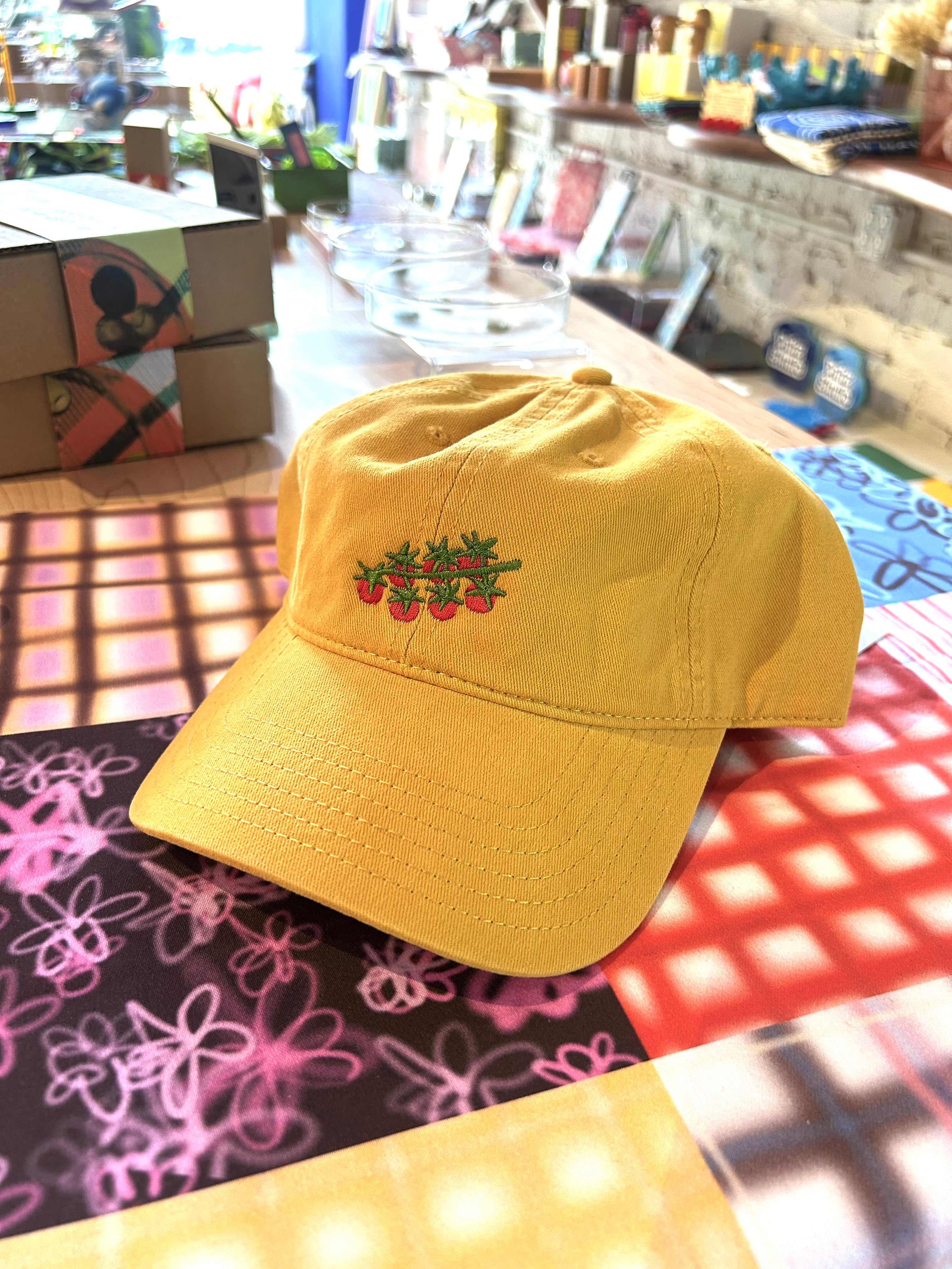 Embroidered Tomato Hat – Odd Bird