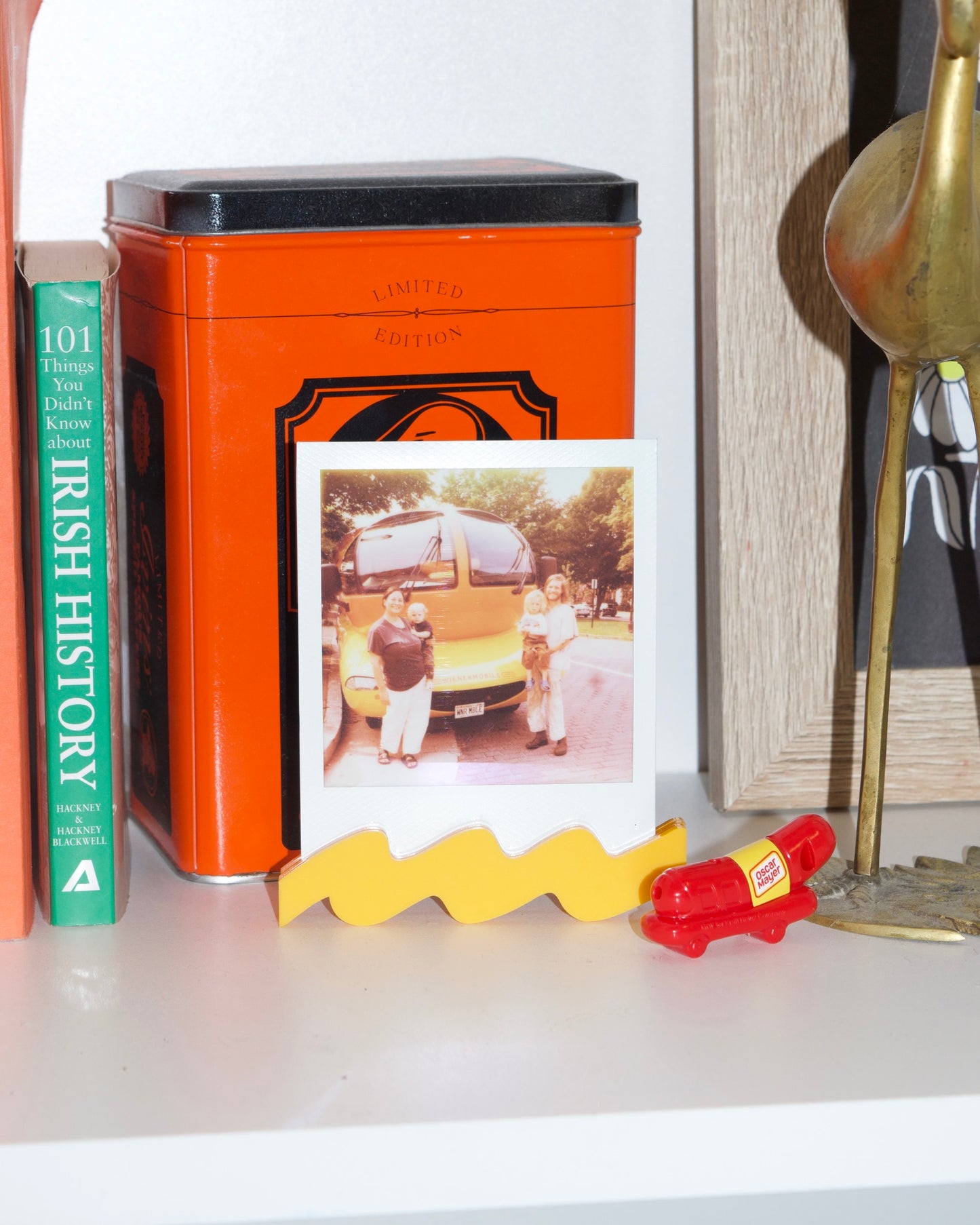 polaroid squiggle stand | primary collection