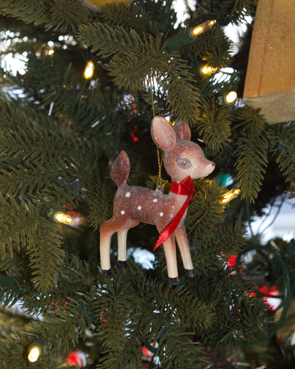 Vintage Deer Ornament