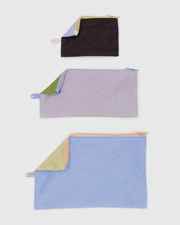 BAGGU バグゥ FLAT POUCH SET Baggu Flat Pouch Set – La Bien Aimee