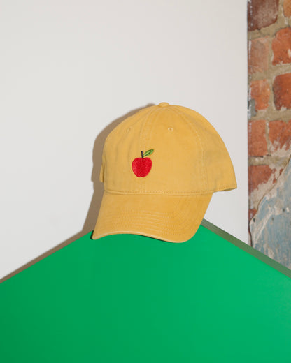 embroidered apple hat