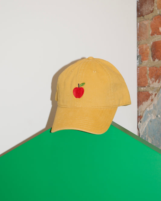 embroidered apple hat
