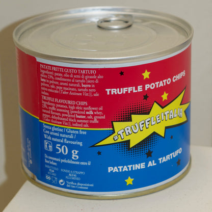 Tartufo Pop Chips Truffle Potato Chip Tin