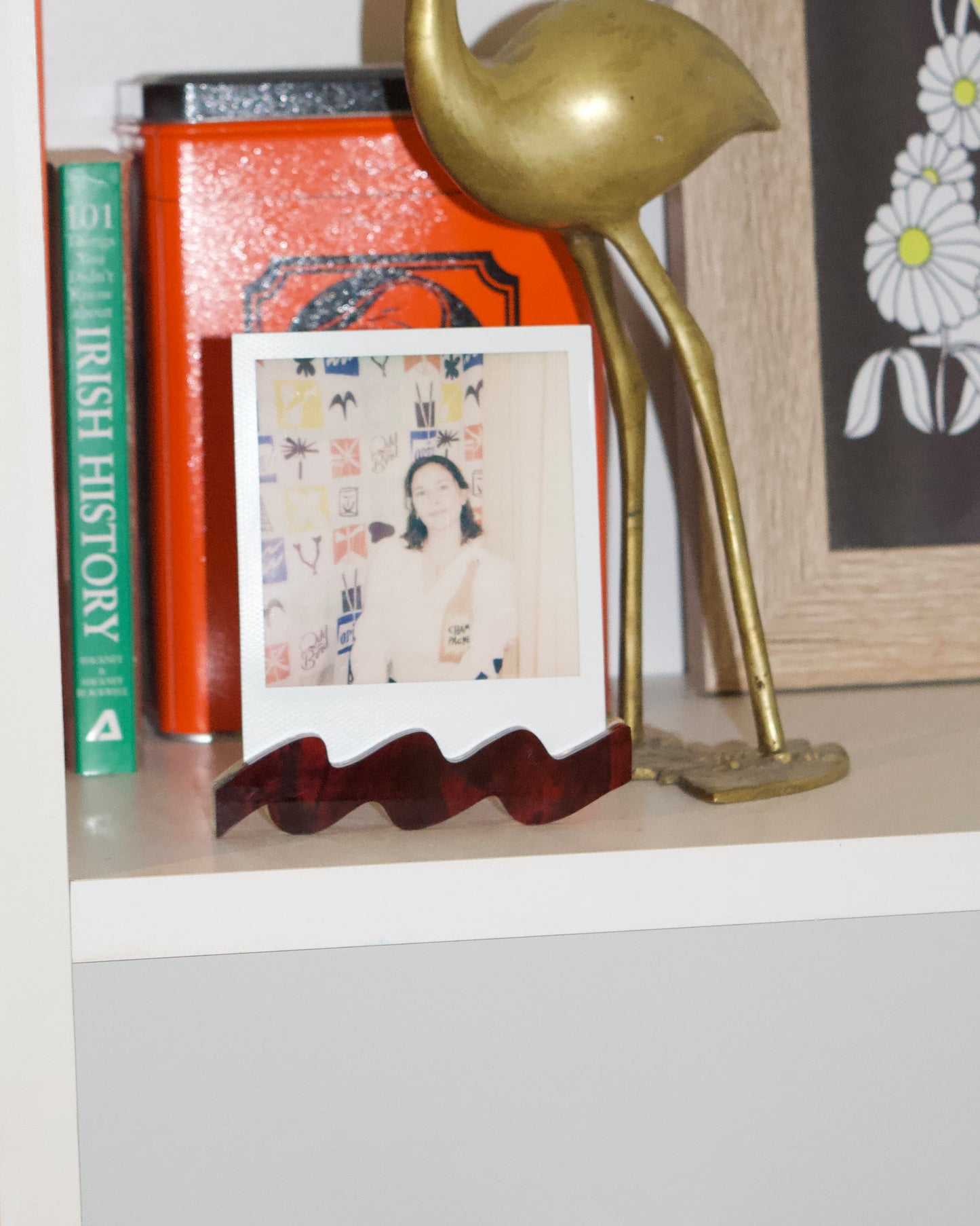 polaroid squiggle stand | special edition